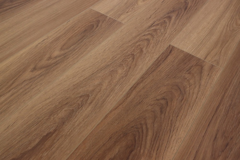 Кварцвиниловый SPC ламинат Cronafloor Grand Sequoia Дуб Шоколадный 1200×180×5